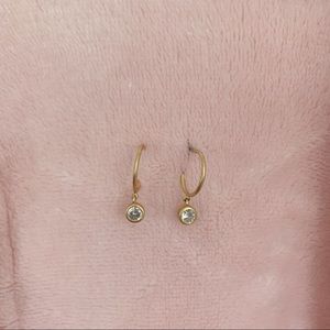 Madewell Dainty Gold Hoop Earring